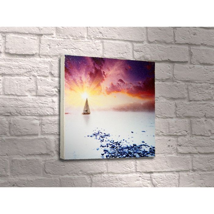 Картина "Волшебная яхта на закате"