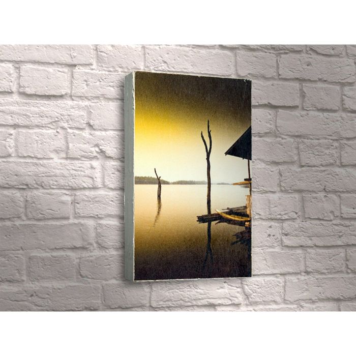 Картина "Вечер на реке"