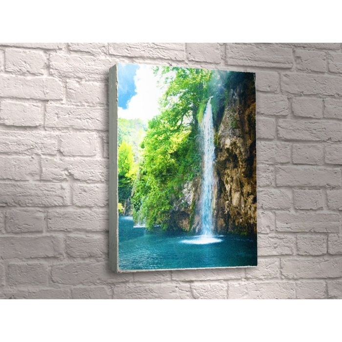 Картина "Струящийся водопад"