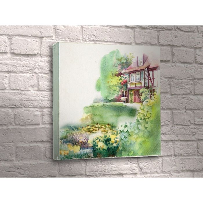 Картина "Цветущие деревья"