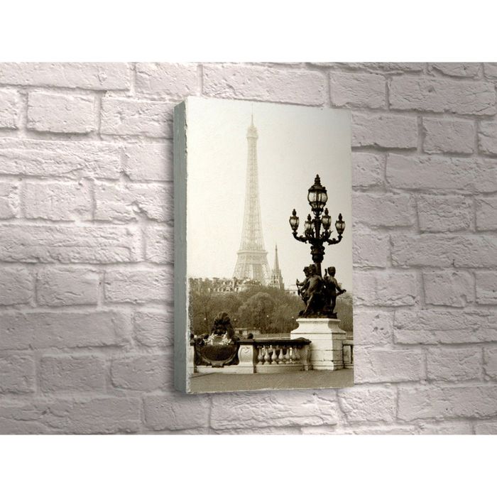 Картина "Каменный мост во Франции"