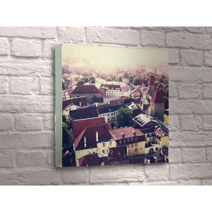 Картина "Прага в солнечных лучах"