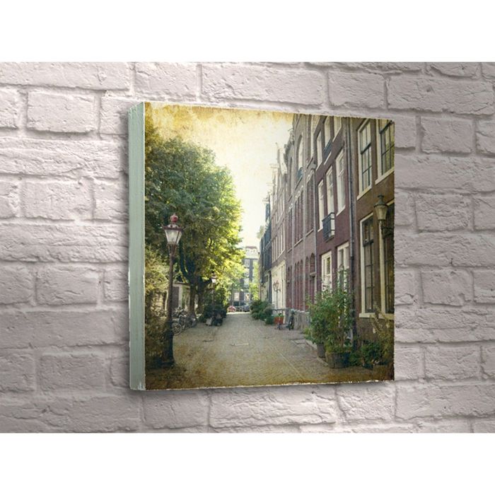 Картина "Строгая улица Праги"