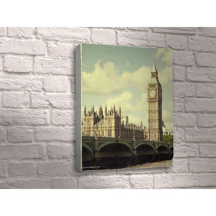 Картина "Биг-Бен: главная достопримечательность Лондона"