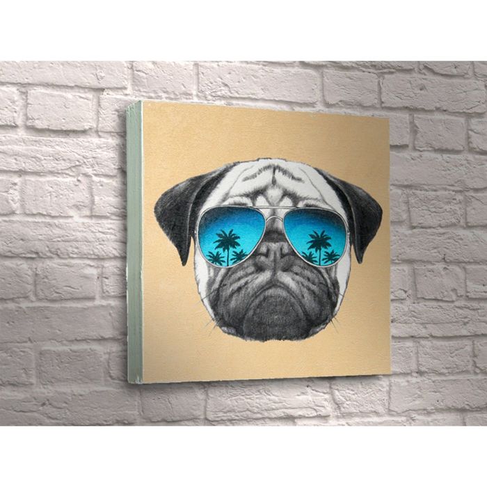 Картина "Модный пёс"