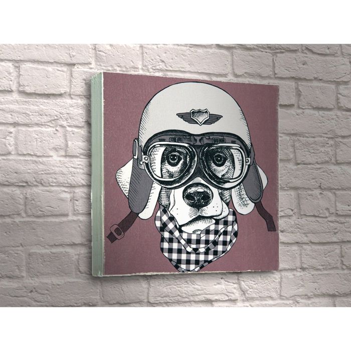 Картина "Собака-лётчик"