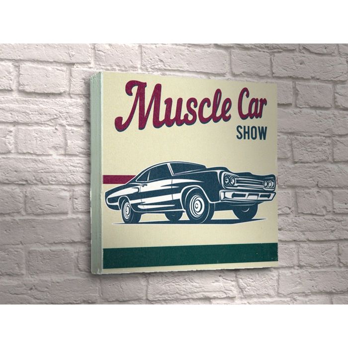 Картина "Ретромашина"