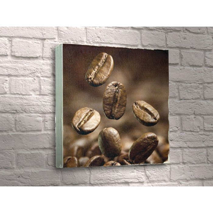 Картина "Падающие кофейные зёрна"