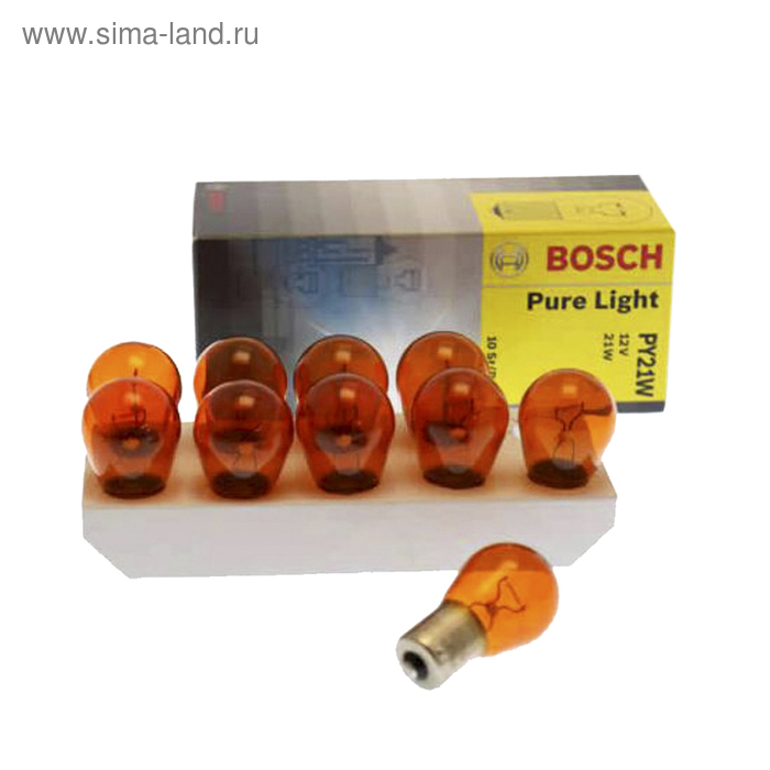 фото Лампа автомобильная bosch 1987302213 standard py21w 12v 21w 1987302213