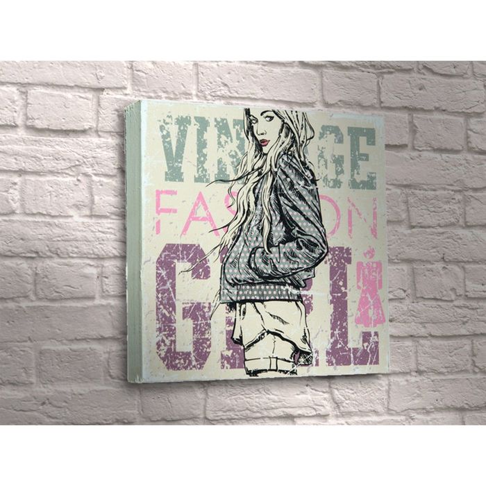 Картина "Девушка с обложки"