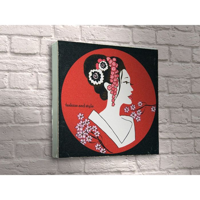 Картина "Японская красотка"