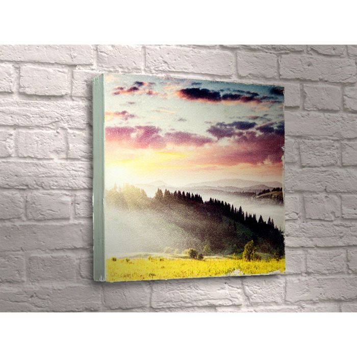 Картина "Алый закат"