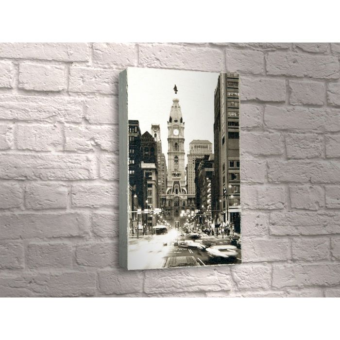 Картина "Ночные огни города"