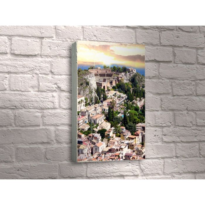 Картина "Остров Крит на восходе солнца"