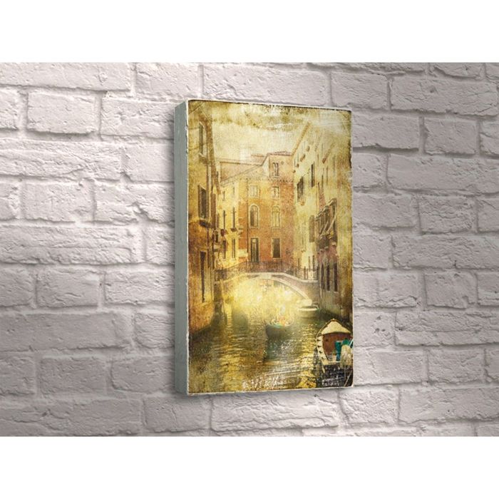 Картина "Улочка Венеции" винтаж