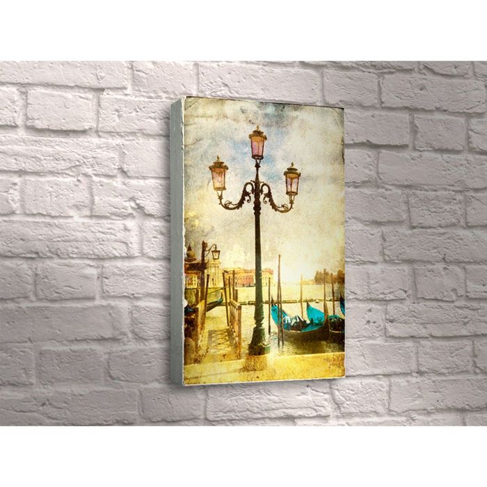 Картина "Старинный винтажный фонарь"