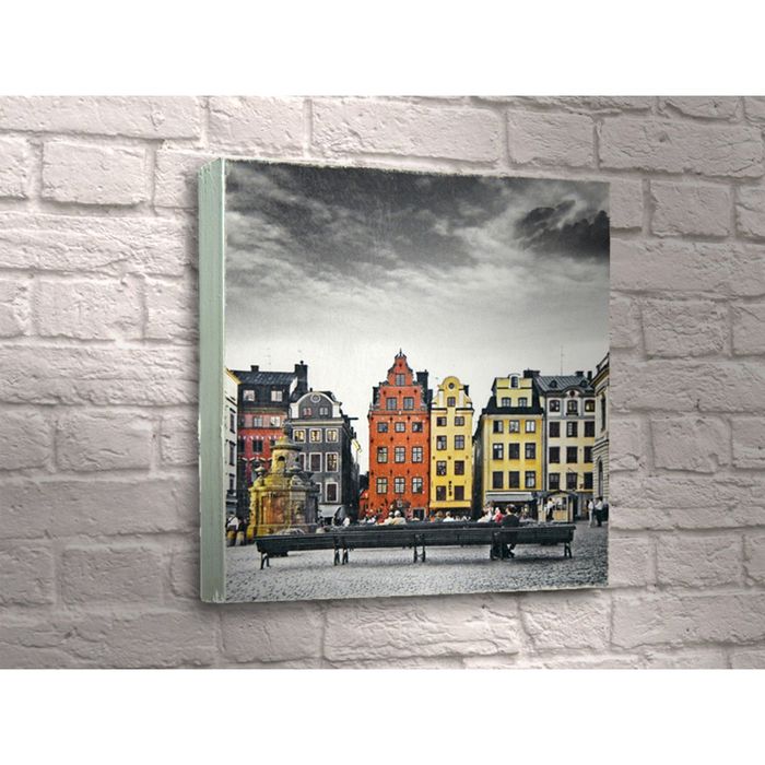 Картина "Стильные домики Чехии"