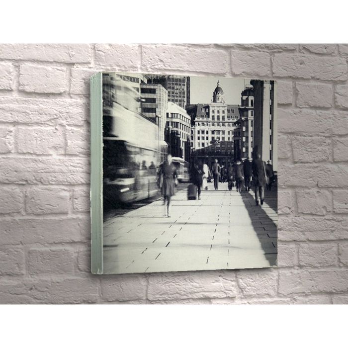 Картина "Суетная улица Нью-Йорка"