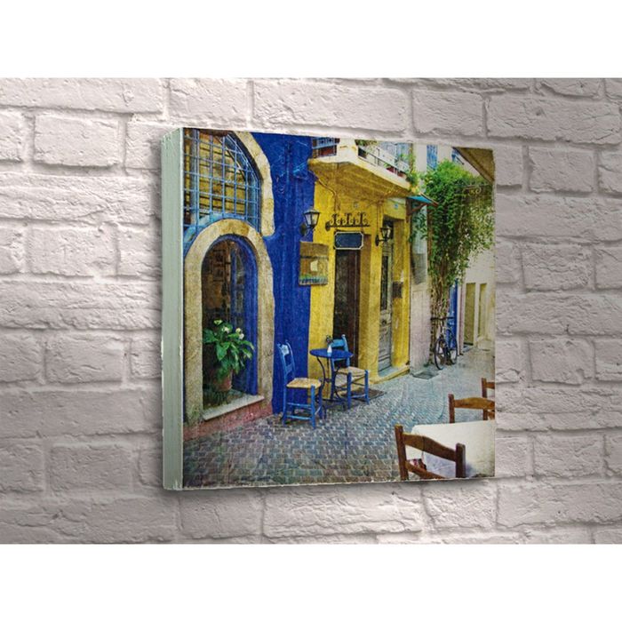 Картина "Улицы острова Крит"