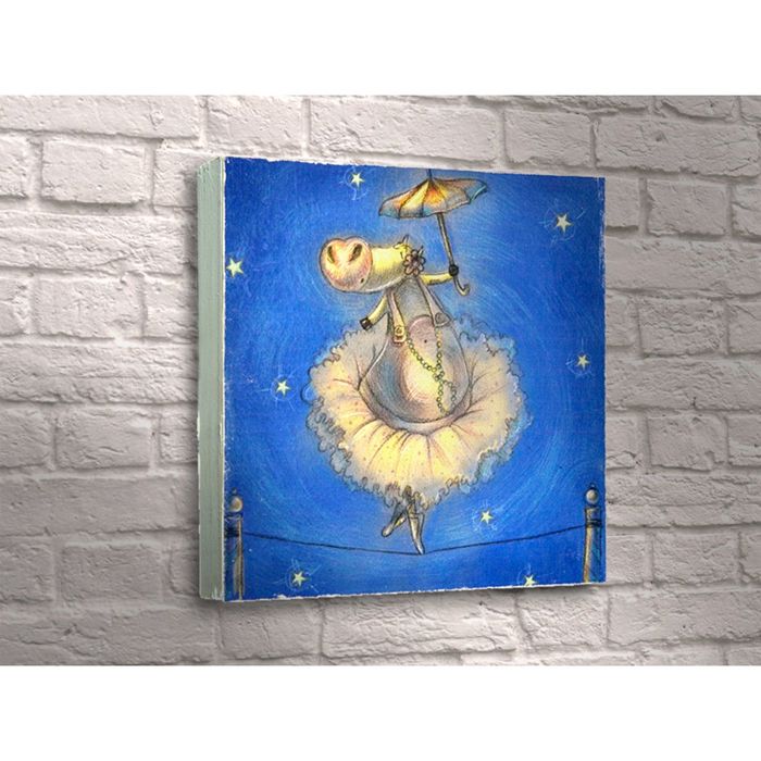 Картина "Бурёнка с зонтиком"