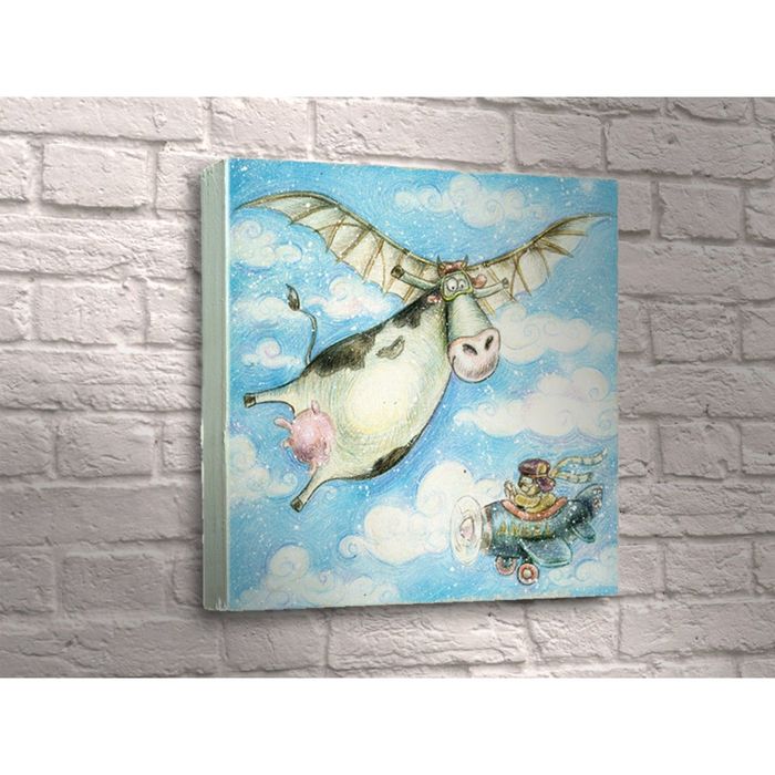 Картина "Летающая корова"