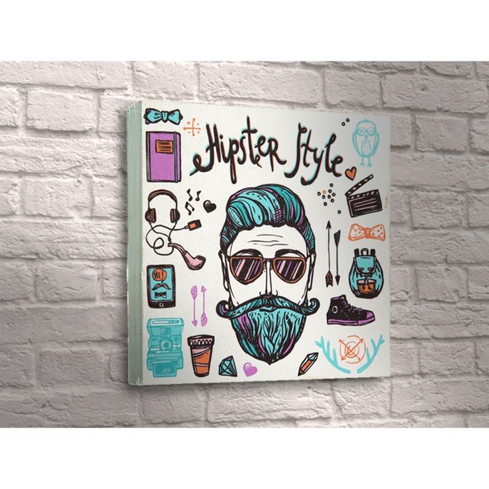 Картина "Стиль хипстера"