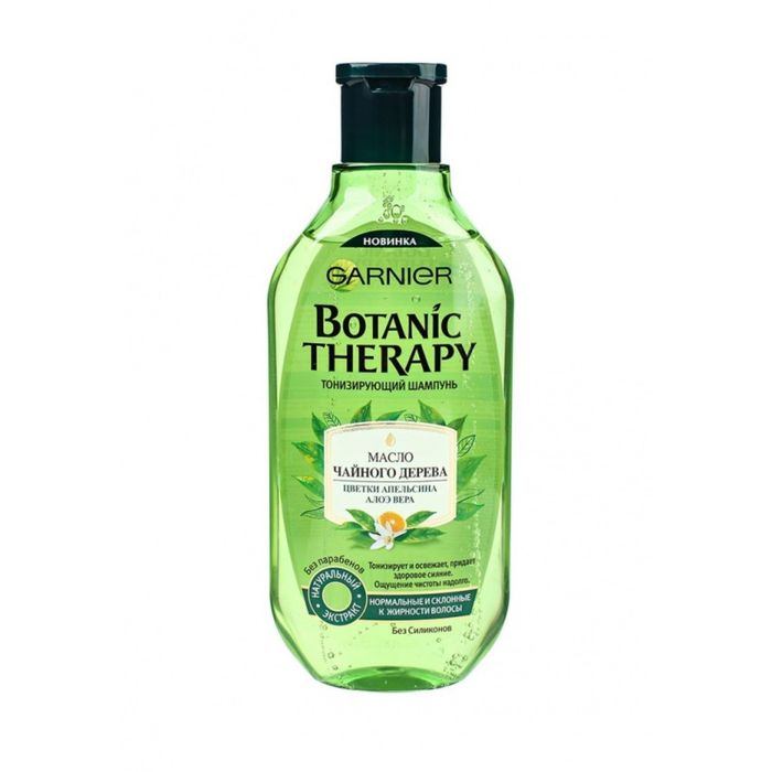 Шампунь для волос Garnier Botanic Therapy тонизирующий, с маслом чайного дерева, 400 мл