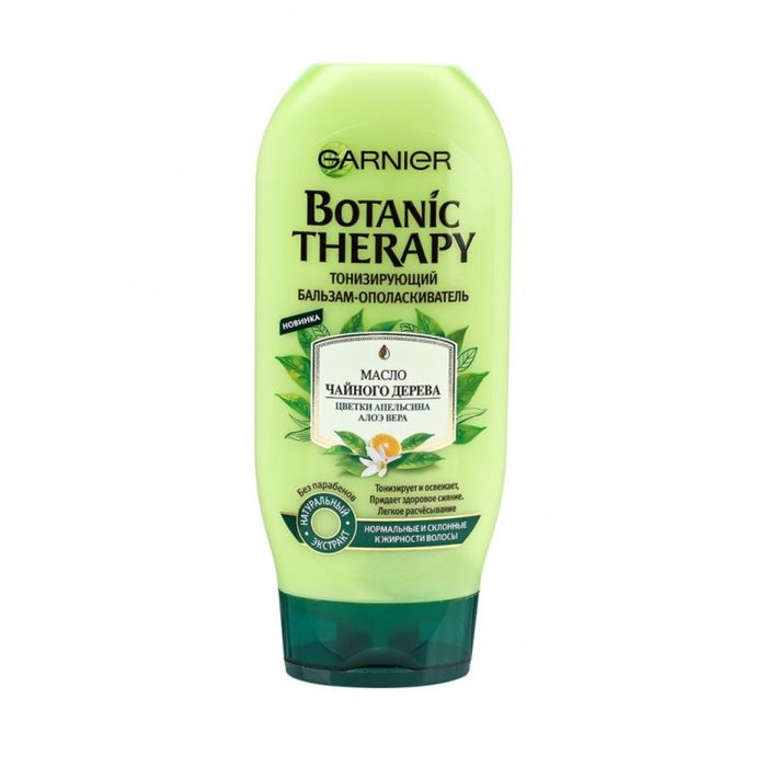 Бальзам для волос Garnier Botanic Therapy тонизирующий, с маслом чайного дерева, 200 мл
