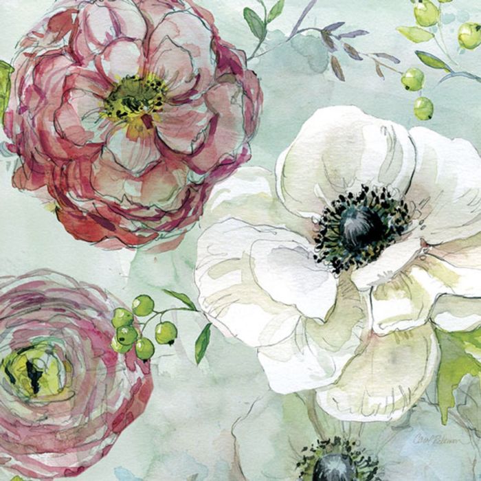 Картина на подрамнике "Цветущий сад"