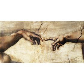 

Коллекция Канвас Постер "Бог вселяет душу в Адама" 60/120