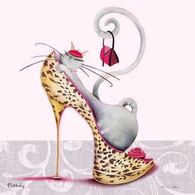 

Коллекция Канвас Постер "Cat in the shoes 7" 60/60