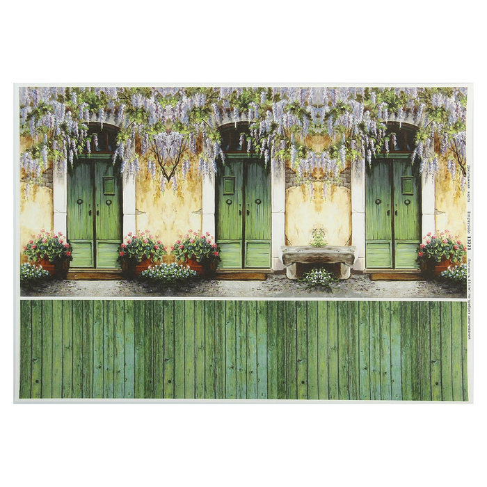 Декупажная карта "Уют" плотность 45г/м2, формат А4