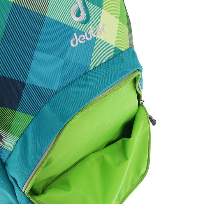 Рюкзак молодежный Deuter Ypsilon 46*32*22 серо-зелёная клетка 80223-3216