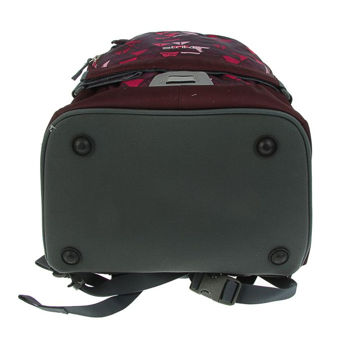 Рюкзак молодежный эргономичная спинка Deuter 45*32*29 Strike, бордовые треугольники 3830016-5108