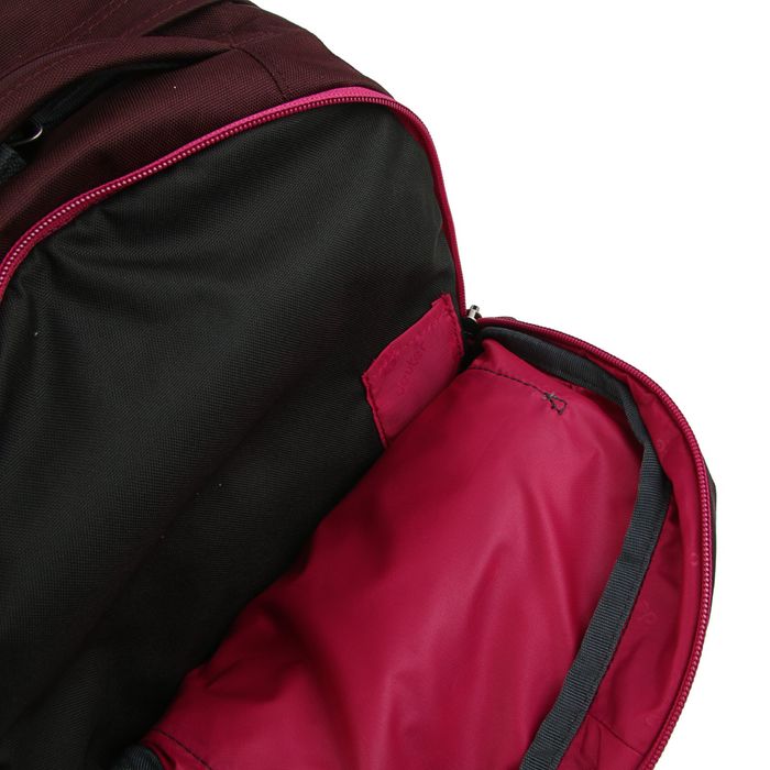 Рюкзак молодежный эргономичная спинка Deuter 45*32*29 Strike, бордовые треугольники 3830016-5108