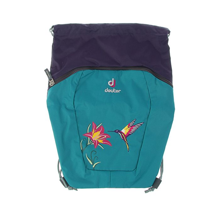 Рюкзак школьный эргономичная спинка для девочки Deuter OneTwo 40*30*22 с наполнением «Бирюзовая птица» 3880017-3044
