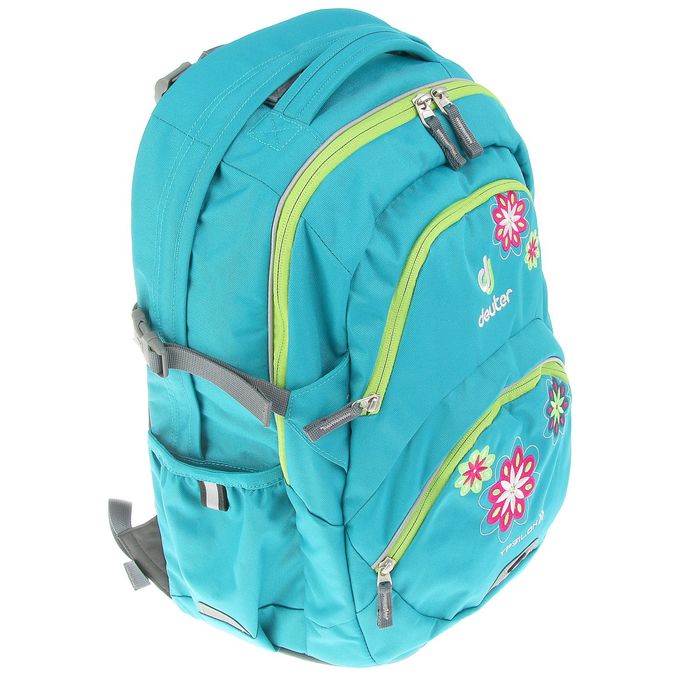 Рюкзак молодежный Deuter Ypsilon 46*32*22 для девочки «Голубые цветы» 80223-3034