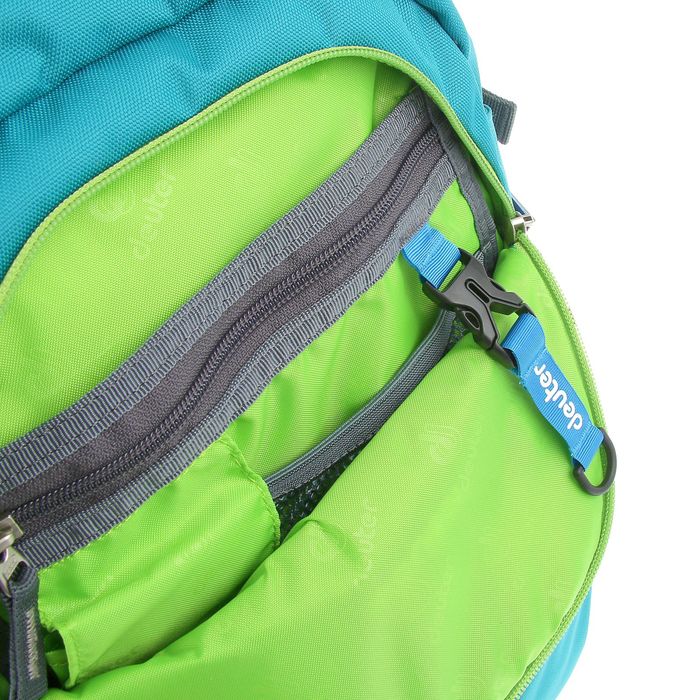 Рюкзак молодежный Deuter Ypsilon 46*32*22 для девочки «Голубые цветы» 80223-3034