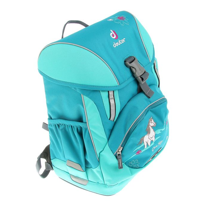 Рюкзак школьный эргономичная спинка для девочки Deuter OneTwo 40*30*22 «Лошадка» 3830116-3037