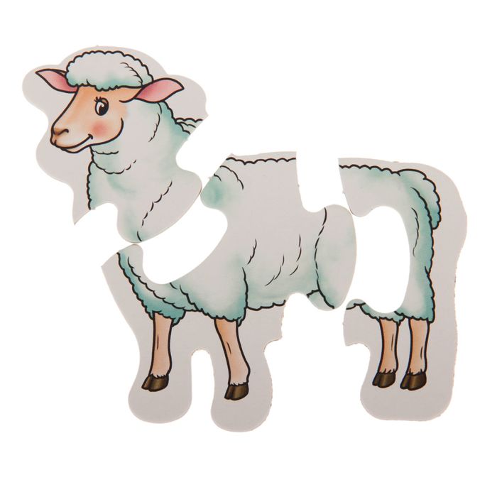 Макси-Пазл «Животные в простоквашино», 20 элементов