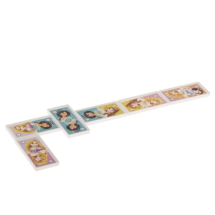 Домино "Принцессы 3 в 1", пластмассовое