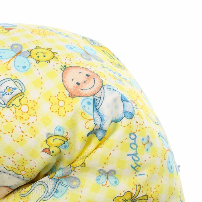 Подушка для беременных 30х190 бязь, на молнии, пенополистерол, сумка, Карапуз