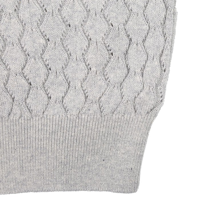 Жилет для девочки, рост 152 см, цвет серый