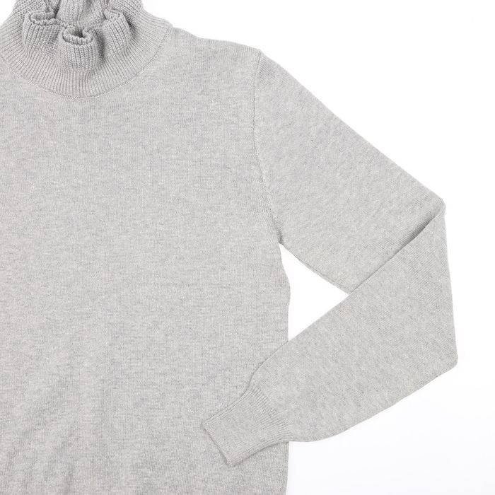 Джемпер для девочки, рост 146 см, цвет серый