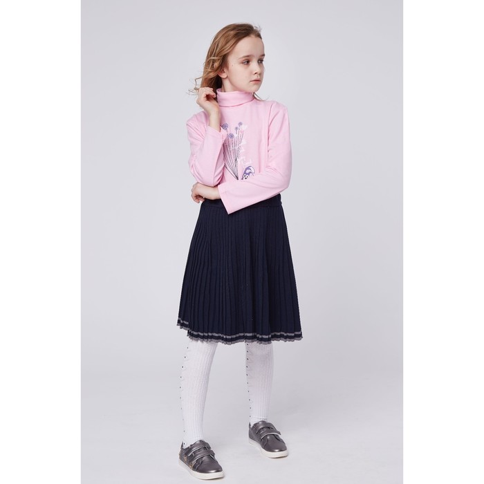 Юбка для девочки, рост 122 см, цвет синий