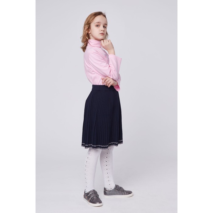 Юбка для девочки, рост 128 см, цвет синий