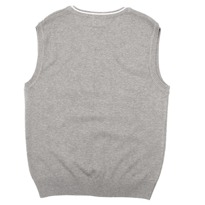 Жилет для мальчика, рост 158 см, цвет серый