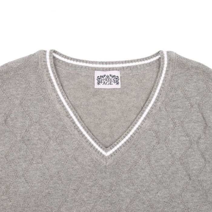 Жилет для мальчика, рост 158 см, цвет серый