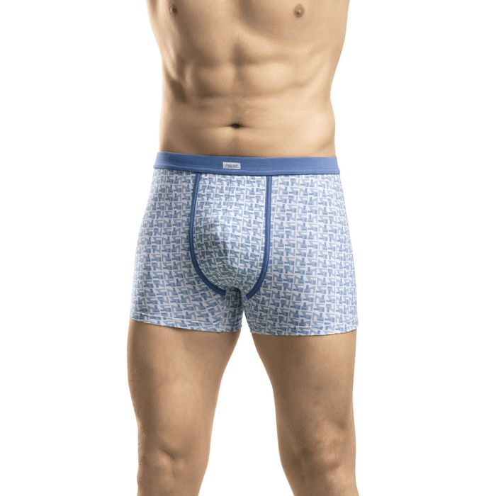 Трусы мужские, размер M, цвет голубой