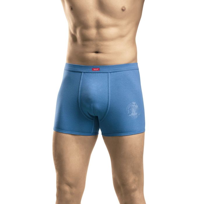 Трусы мужские, размер M, цвет джинс